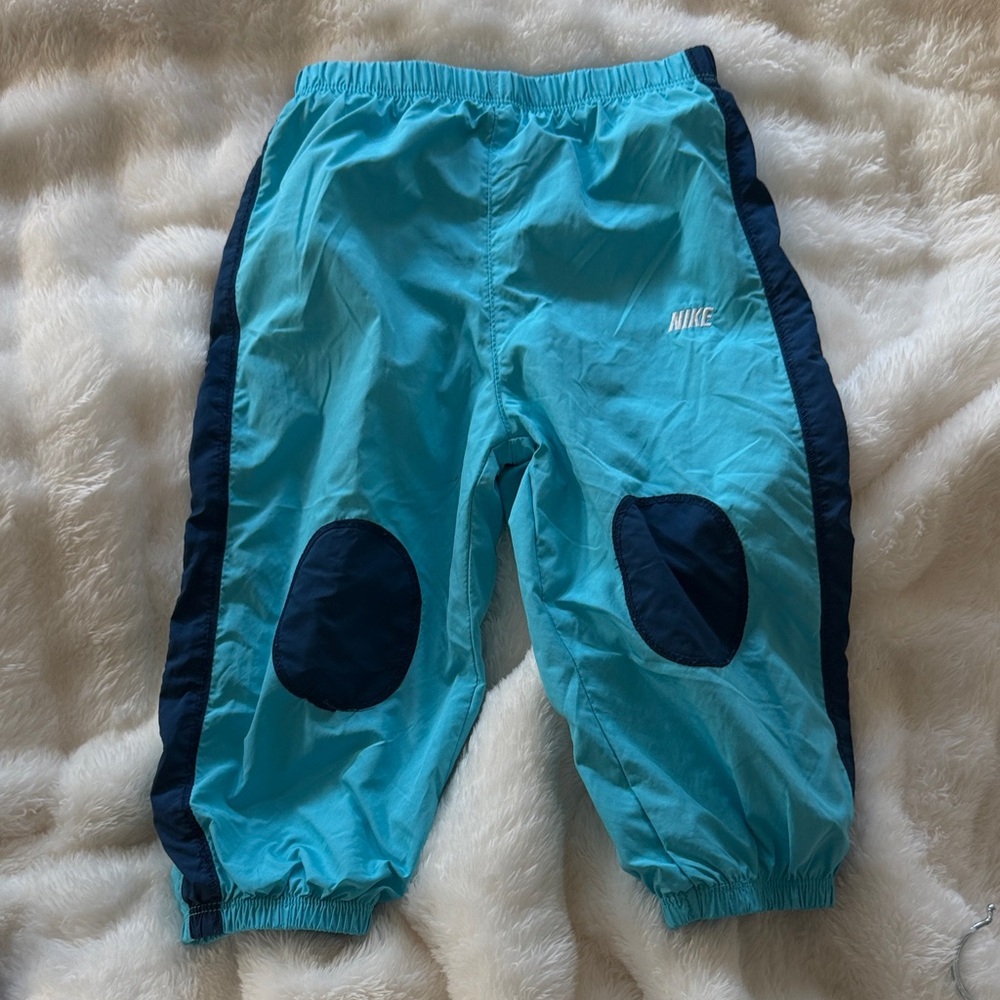 Nike Kids' Aqua and Navy Joggers